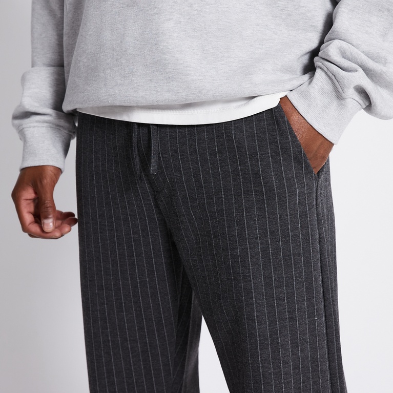 Drawstring pants "Theoz stripe"